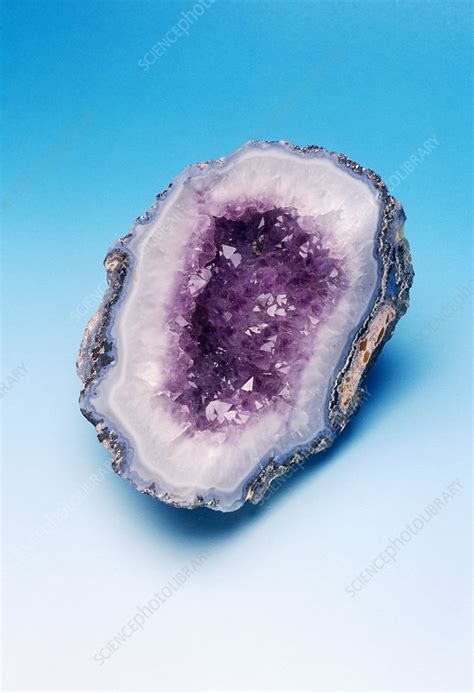 Amethyst Geode - Stock Image - E425/0944 - Science Photo Library