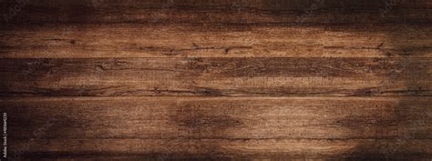 old brown rustic dark wooden texture - wood timber background panorama long banner Stock Photo ...