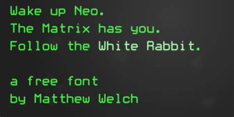 White Rabbit Font | dafont.com