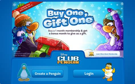 Club Penguin Holiday Special Deal: Buy One, Gift One Membership Offer | Club Penguin Reporters ...