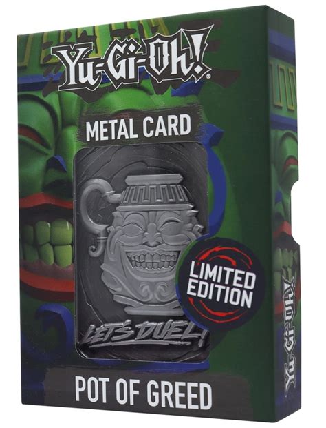 Yu-Gi-Oh: Metal Card - Pot of Greed | at Mighty Ape NZ