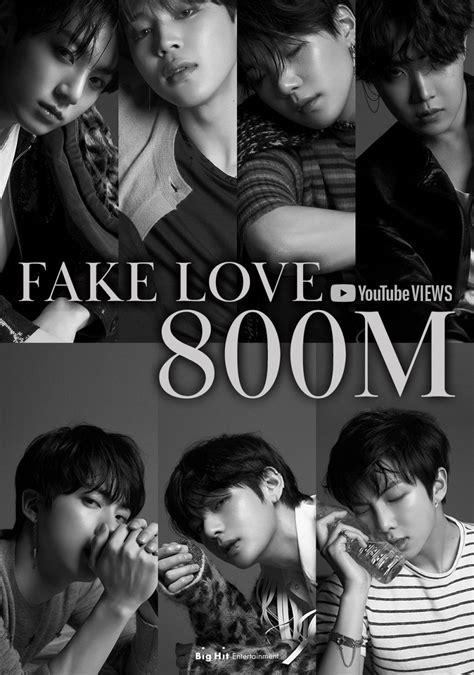 BTS's 'Fake Love' MV becomes group's 3rd video to surpass 800M views ...