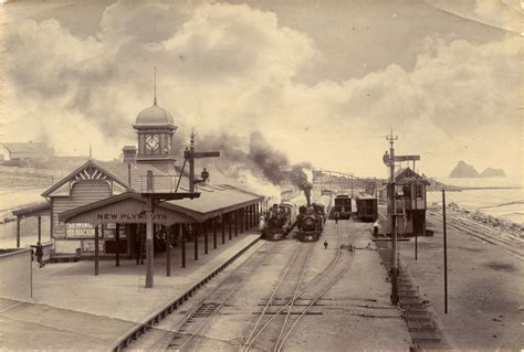 New Plymouth Railway Station c. 1905 - Puke Ariki