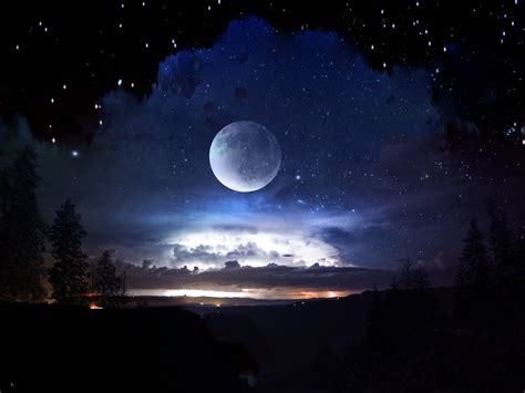 Moon And Star Wallpapers - Wallpaper Cave