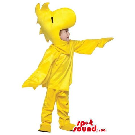 Woodstock Bird Snoopy Cartoon Character Children Size Costume - SpotSound Mascots in Canada / US ...