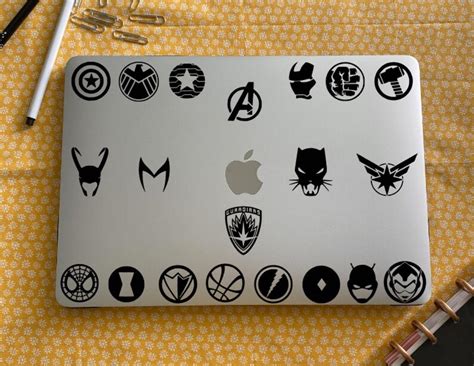 Marvel Decal Stickers MCU Laptop Stickers Marvel Car | Etsy