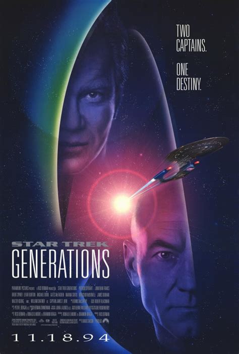 Star Trek: Generations Movie Posters From Movie Poster Shop