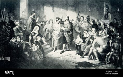 Jamestown english illustration hi-res stock photography and images - Alamy