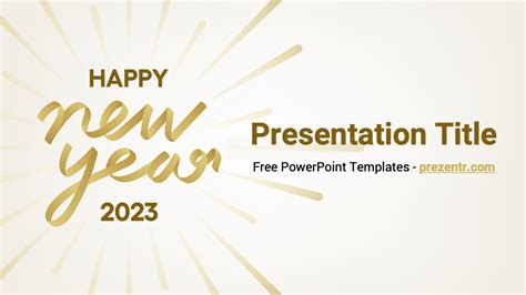 New Year Powerpoint Templates