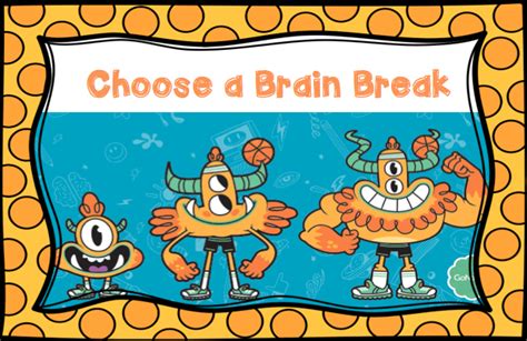 Brain break tickets for classroom management | Brain breaks, Gonoodle, Learning websites for kids