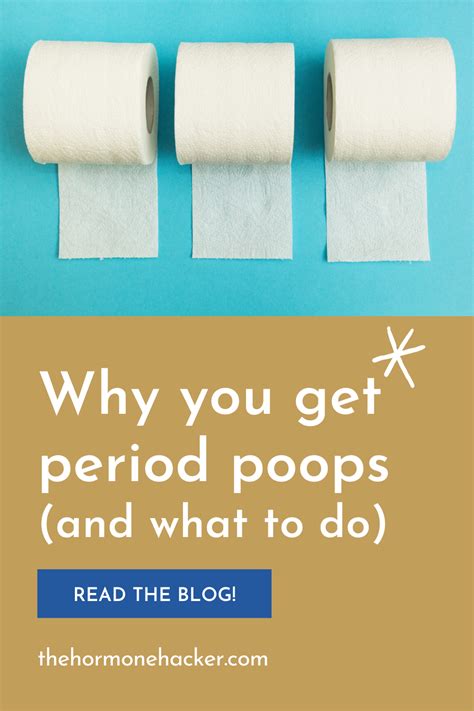 Why Do I Get Period Poops? — The Hormone Hacker