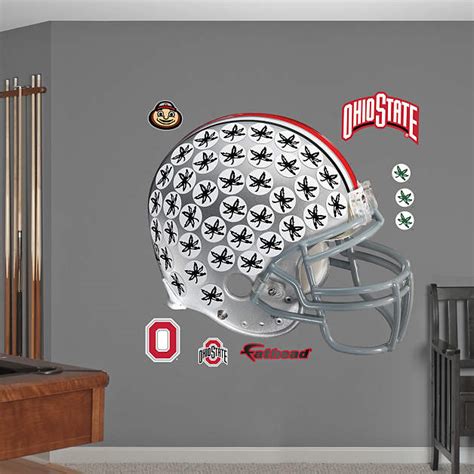 Ohio State Buckeyes Buckeye Leaf Helmet Wall Decal | Shop Fathead® for ...