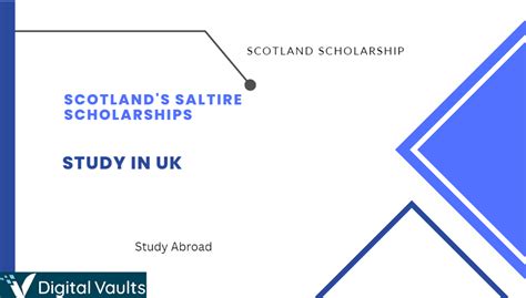 Scotland’s Saltire Scholarship 2024-2025 for International Students ...