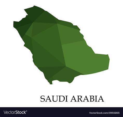 Saudi Arabia Map Logo