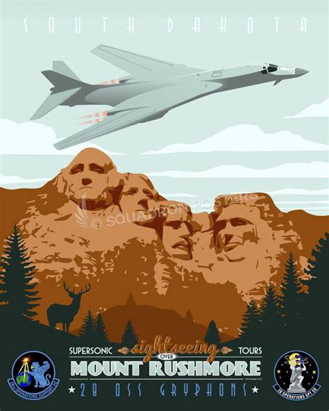 Ellsworth AFB 28th OSS - Squadron Posters