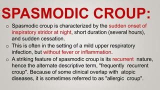 Croup | PPT