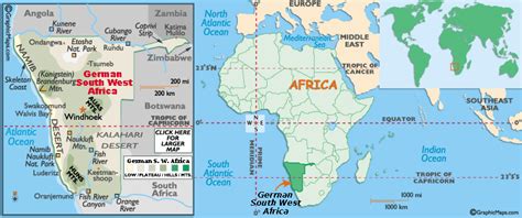 German Southwest Africa map-German Southwest Africa (1884-1915) – today Namibia – was the most ...