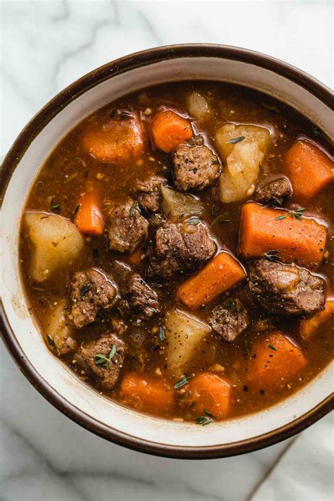 Instant Pot Beef Stew - Rich and Savory! | Amy in the Kitchen