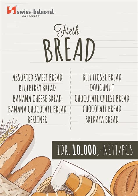 Bread Menu