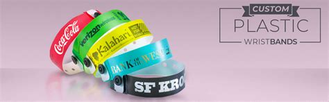 Design Your Own Custom Printed Plastic Wristbands for Events