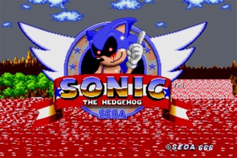 Sonic.exe Title Screen - Sonic.exe Photo (33279603) - Fanpop