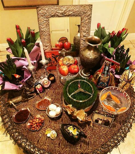 Pin by Chinara on Novruz | Table decorations, Haft seen, Table settings