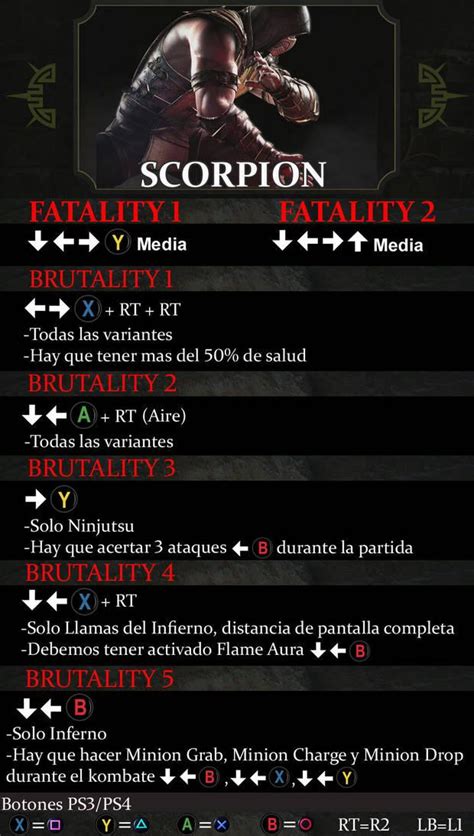 Scorpion mortal kombat x fatalities - deltasolution