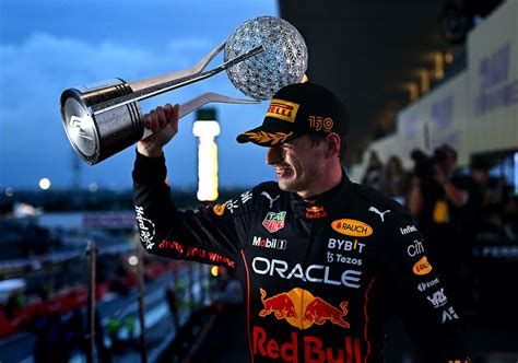 Max Verstappen world champion of Formula 1 2022