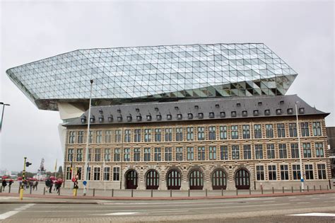 The Dramatic Addition To The Port Authority Building In Antwerp