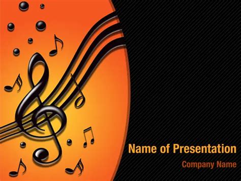 Music Notes PowerPoint Templates - Music Notes PowerPoint Backgrounds ...