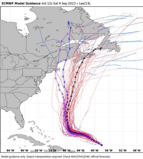 Hurricane Lee: Spaghetti models, track, turn, path | FL Keys News