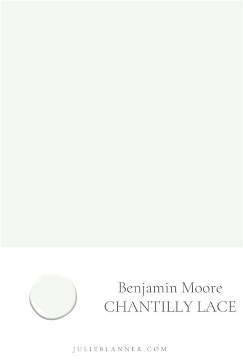 Benjamin Moore Chantilly Lace | Julie Blanner