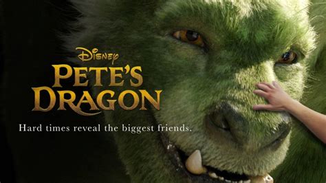 Download Pete's Dragon With Hand On Nose Wallpaper | Wallpapers.com