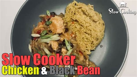 Slow Cooker Chicken and Black Bean - YouTube