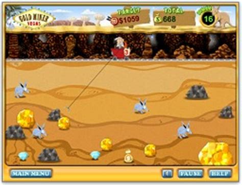 Gold Miner Vegas Online - Free Brain Game