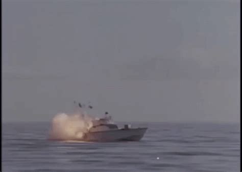 Boat Explosion GIF - Boat Explosion Ocean - Discover & Share GIFs