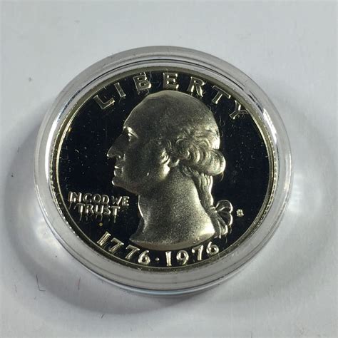 1976-S Proof Silver United States Bicentennial Washington Quarter*DCAM ...