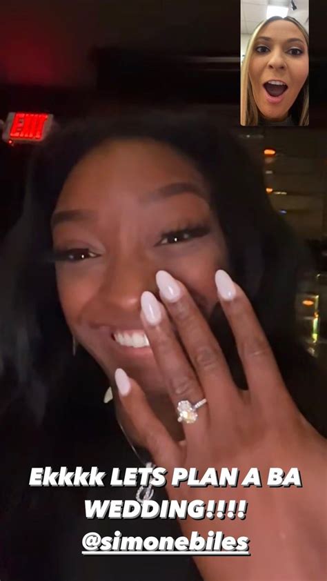 See Simone Biles's Engagement Ring From Jonathan Owens | POPSUGAR ...