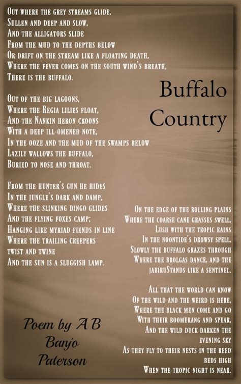 A B Banjo Paterson Poems | Classic Famous Poetry