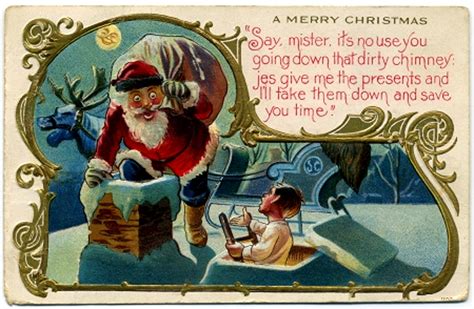 Funny Christmas Cards: Vintage, Printable Xmas Greetings