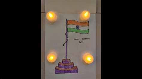 How to draw Indian flag | easy national flag drawing ,indian flag by ...