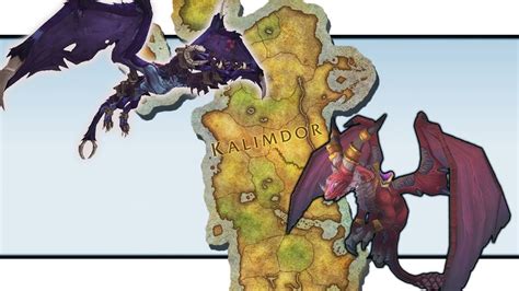 WoW Mount Farm World Tour — Kalimdor | World of warcraft, Tours, World