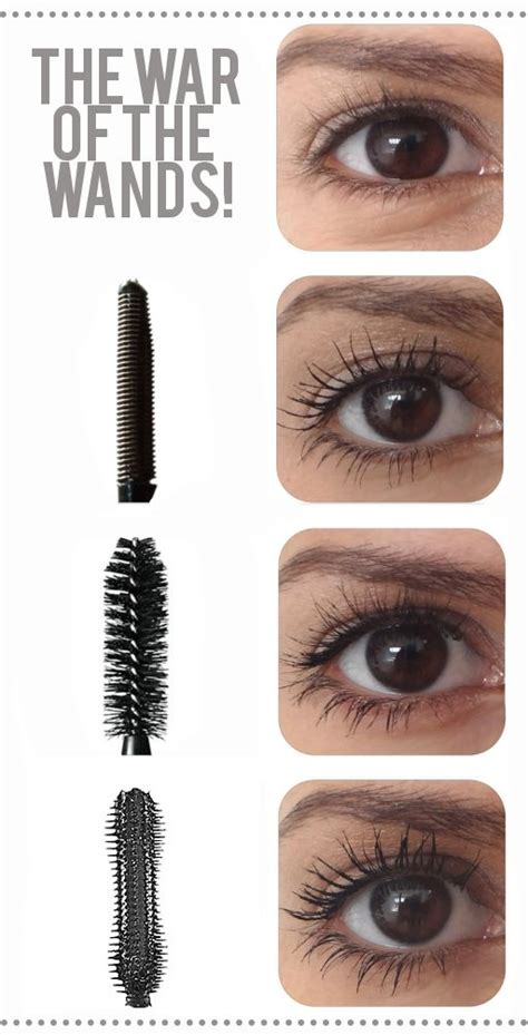 Mascara wand types do make a difference... Love Makeup, Makeup Tips ...