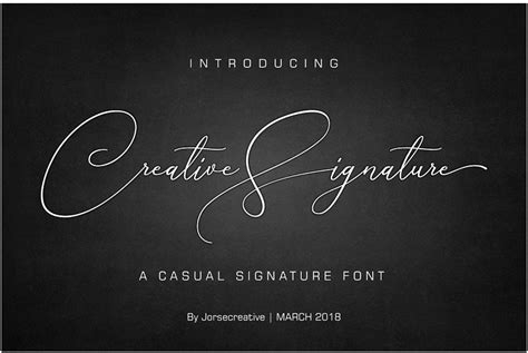 25 Signature Fonts To Add Style To Any Project | HipFonts