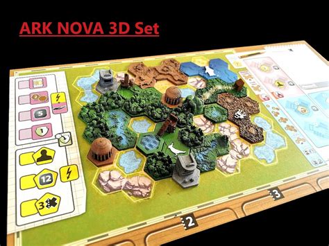 Ark Nova 3D Set - Etsy