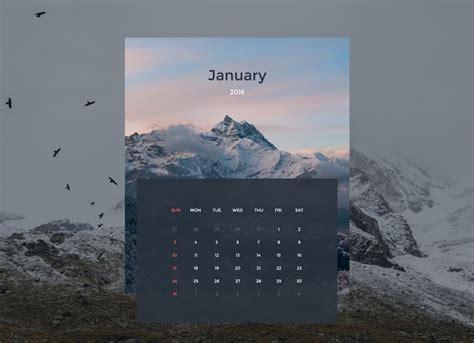 Free Vector Calendar Design - graphberry.com