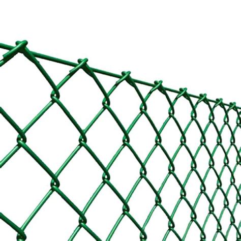 PVC Coated Galvanized Chain Link Fencing Green 6' x 45' x 10