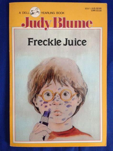 Freckle Juice by Judy Blume a Dell Yearling Childrens | Etsy | Judy ...