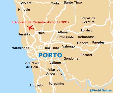 Porto Airport Map - Dolly Gabrila