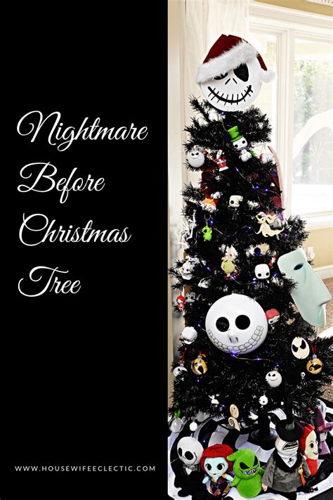 The Nightmare Before Christmas Tree - Housewife Eclectic